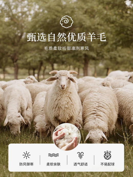 【年终特卖】熙世界80支100%初剪羊毛大衣女秋冬双面羊绒毛呢外套 商品图3