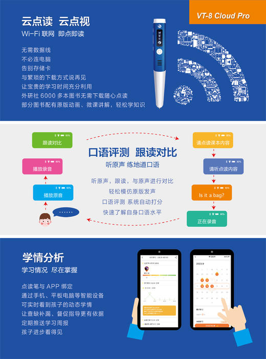 外研通点读笔VT-8C PRO 小巧便携 商品图1