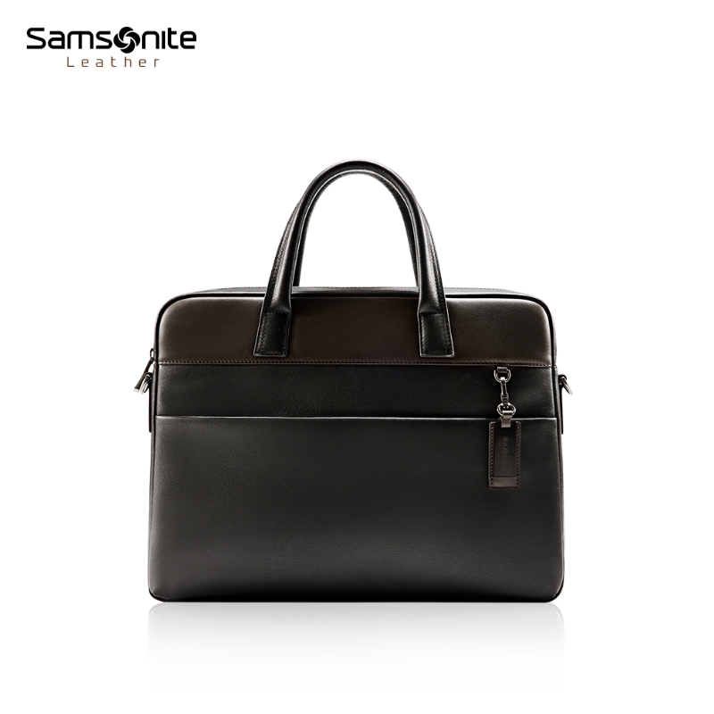 新秀丽ERIC系列牛皮革商务公文包BC9*011