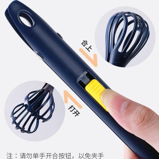 厨房好物多功能打蛋器家用厨房搅拌棒食品面包夹三合一烘焙手动捞面夹抓勺-M仓 商品图5