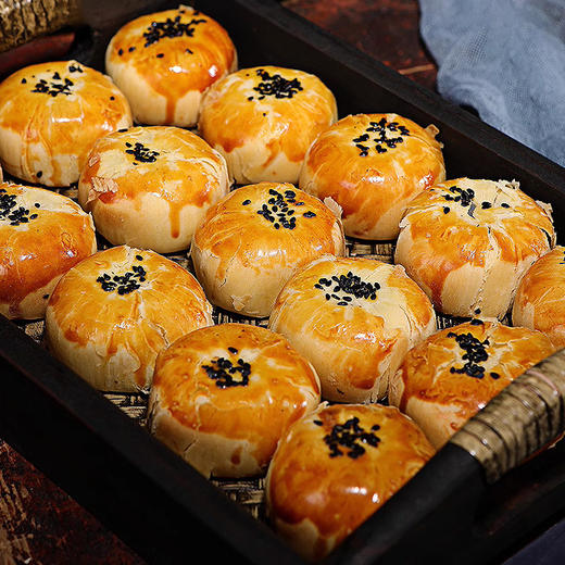 「60枚装！混合口味」蛋黄酥早餐面包整箱零食小吃糕点休闲食品网红美食解馋 商品图1