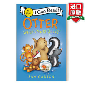 Collins柯林斯 Otter What Pet Is Best 英文原版 水獭系列 My First I Can Read分级阅读 英文版 进口英语原版书籍