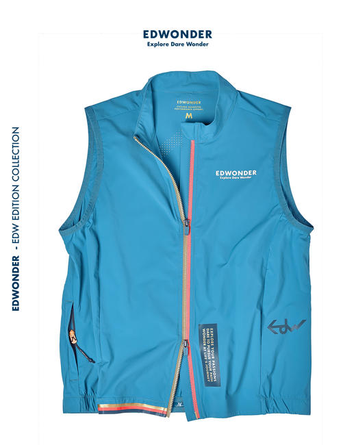 EdW超轻(男)骑行背心-亚德里亚蓝 Vest 商品图0