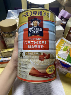 桂格燕麦片1000g/罐
