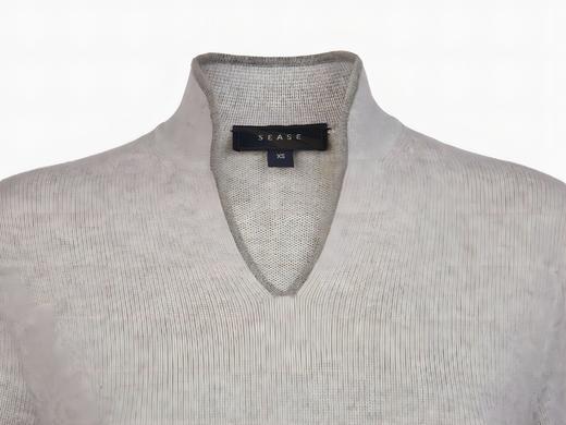 Sease - Ellen Pull 2.0 - Pearl Grey - 男装 - 针织衫 - 浅灰色 商品图2