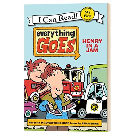 Collins柯林斯 英文原版 交通工具系列 Everything Goes: Henry in a Jam My First I Can Read 商品图1