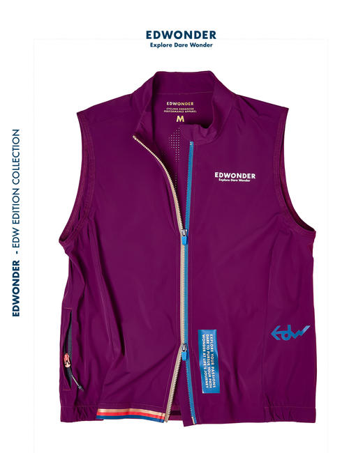 EdW超轻(男)骑行背心-浆果酒 Vest 商品图0