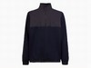 Sease - Zipped Skipper - Navy Blue  - 男装 - 滑雪夹克 - 深蓝色 商品缩略图0