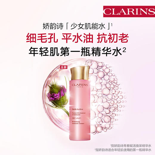 3666057209567  娇韵诗CLARINS	【滋润抗初老】青春赋活焕采精华水粉水爽肤水细致毛孔焕活年轻 200ml 商品图3