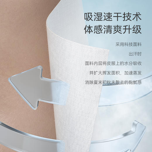 十如仕新疆棉液氨圆领抗菌长袖T恤-T05-02 商品图7