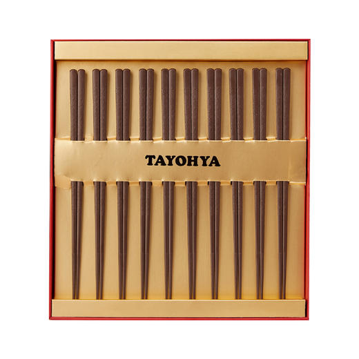 TA030103231ZZ 玉树临风合金筷10入礼品盒 商品图1