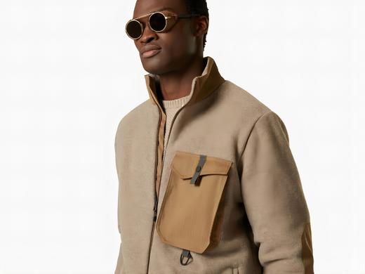 Sease - Pile Explorer - Oyster  - 男装 - 滑雪夹克 - 棕色 商品图6