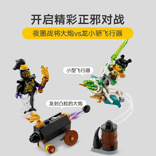 乐高(LEGO)积木拼装悟空小侠80041龙小骄变形战机7岁+男孩儿童玩具生日礼物 njzx 商品图2