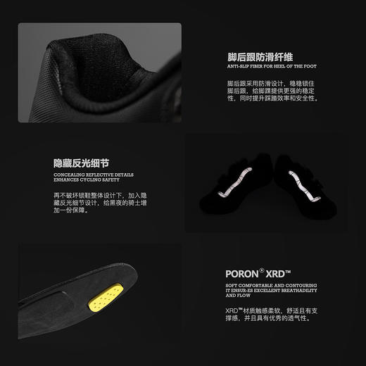 GRC桀骜无尽新款 PROTOTYPE TECH 碳纤维反光公路自行车骑行鞋 商品图1