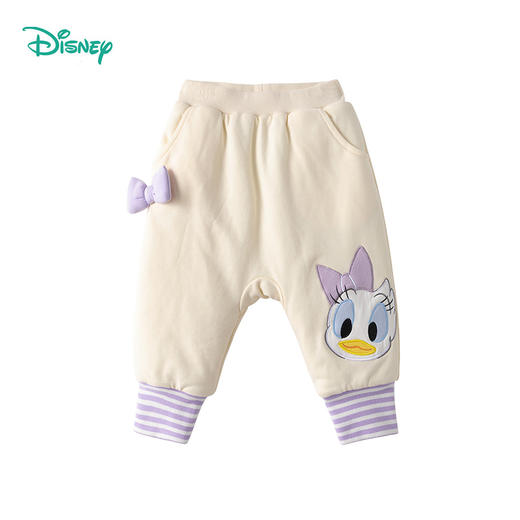 迪士尼童装儿童裤子迪士尼宝宝卡通女童夹棉长裤舒适保暖 234K1370
 商品图10