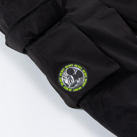 秋冬男童羽绒长裤防风保暖外出裤中大童学生运动休闲裤子234K1362
 商品图7