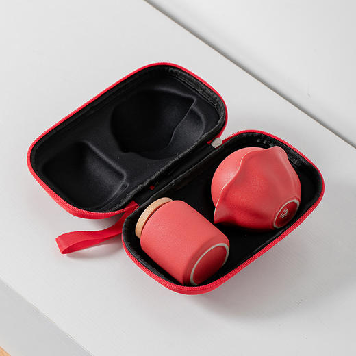 茶具严选便捷旅行茶具套装便捷快客杯一壶三杯户外泡茶壶茶杯茶具小套装 商品图3