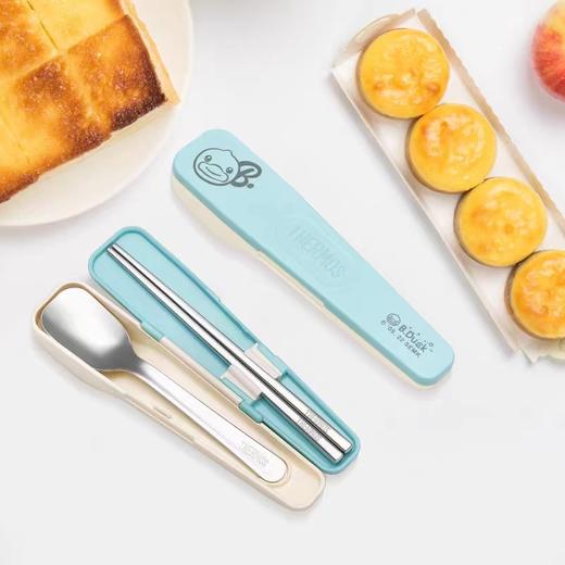 9楼母婴生活馆 膳魔师不锈钢便携餐具筷勺套装 活动价：76元/套 商品图2