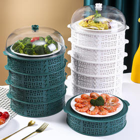菜罩家用夏季镂空餐桌盖遮剩菜食物防蚊苍蝇防尘饭菜收纳盒子