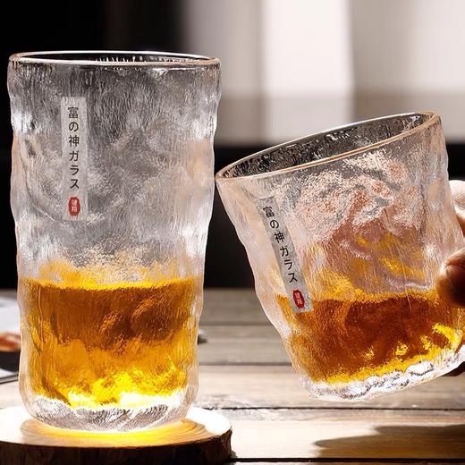 2个装北欧ins风冰川玻璃杯水杯子磨砂简约女牛奶杯啤酒杯果汁杯咖啡杯 商品图0