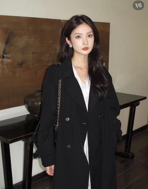 千吉娜Chigina英伦风风衣  时尚又舒适，不过时的经典风衣 商品图1