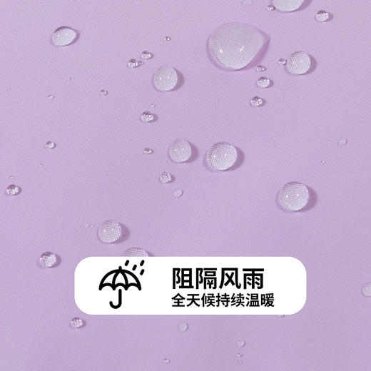 迪士尼童装女童防风防水冲锋衣秋冬新款黛丝宝宝摇粒绒两件套ZD3CS001
 商品图7