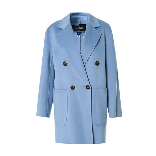 EITIE爱特爱冬季新款气质翻领大衣外套7214911 商品图5