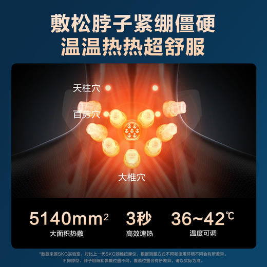 【礼盒】SKG颈椎按摩仪G7系列2代 豪华款 商品图5