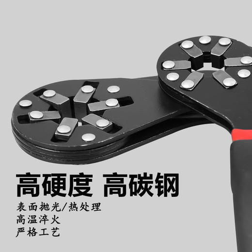 魔术扳手活动扳手多功能扭力可夹持外六角扳手扭手可调节扳手 商品图1
