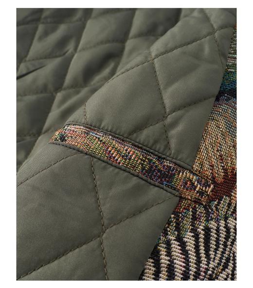 PINLI品立春季新品新中式提花夹克国潮休闲潮牌宽松版男外套B233104103 商品图9