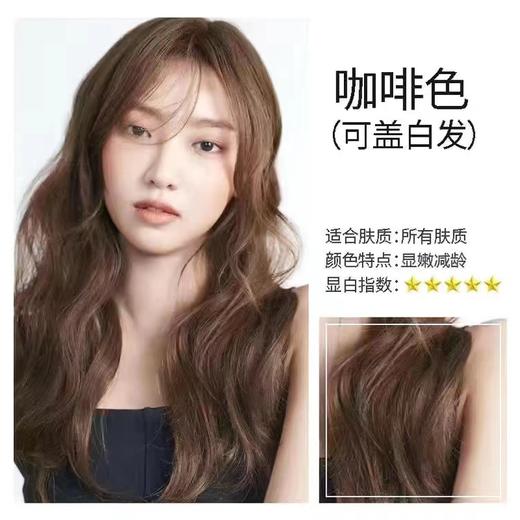 星罗北柔瞬雅泡泡染发剂膏懒人染发膏 染发剂 商品图6