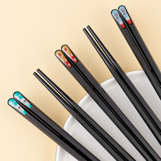 TA030103233ZZ 凤鸣朝阳合金筷10双礼盒 商品图5