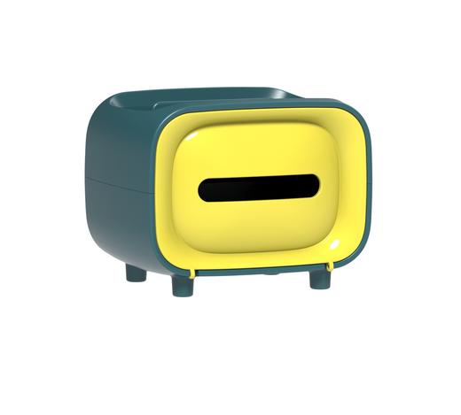 年终大促！【磁系自动开关盖！收纳之选】多功能电视机纸巾盒，茶几桌面收纳盒创意北欧 ins风塑料抽纸盒，清新简约 省心、方便、美观于一身lm 商品图3