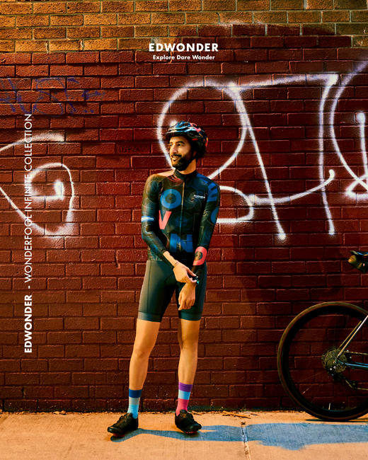 W无限(男)长袖车衣-星际黑Jersey 商品图2