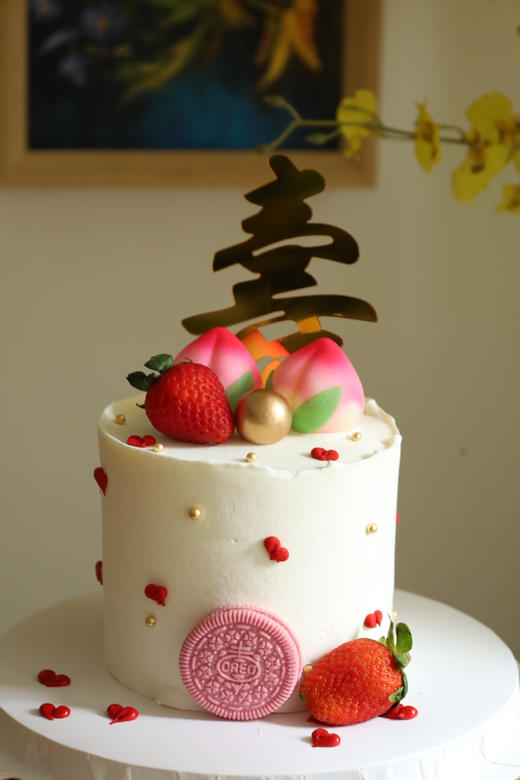 小寿桃（图为4寸） 商品图0