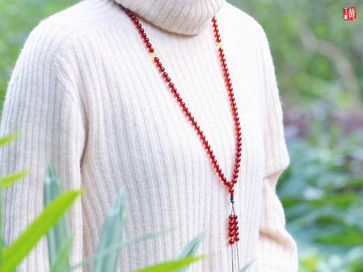 血珀手串，珠径6.5mm，108颗 商品图4