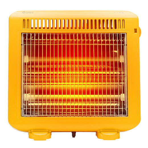 GREE格力 电暖器 NSJ-10
 远红外 取暖器 黄色 商品图4
