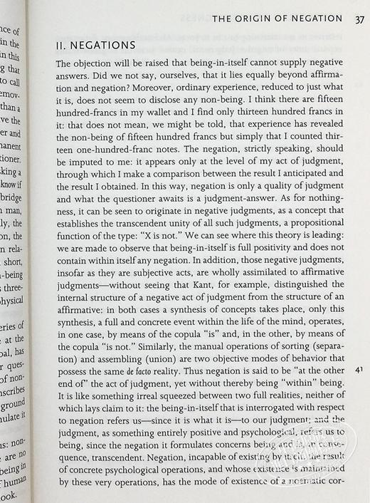 预售 【中商原版】存在与虚无 Being and Nothingness 英文原版 Jean Paul Sartre 让 保罗 萨特 Richard Moran新前言 哲学 商品图6