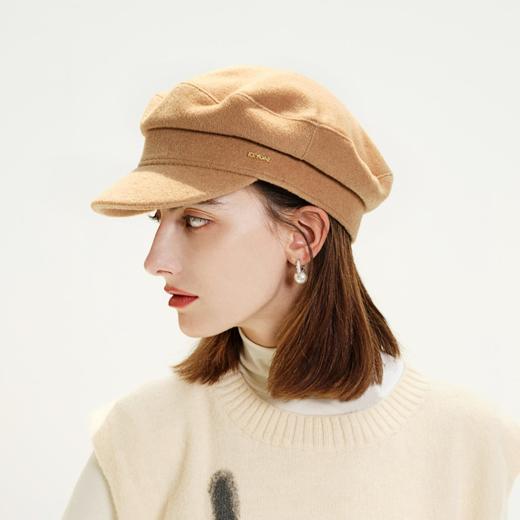 帽仕汇  绵羊毛休闲海军帽 商品图0