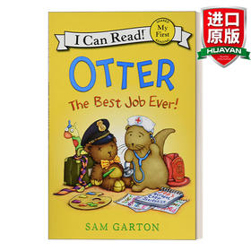 Collins柯林斯 Otter The Best Job Ever! 英文原版 水獭系列 My First I Can Read分级阅读 英文版 进口英语原版书籍
