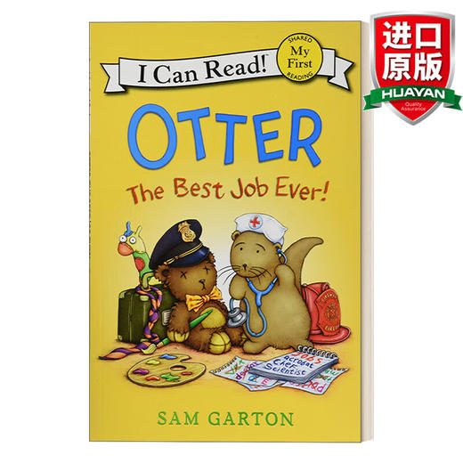 Collins柯林斯 Otter The Best Job Ever! 英文原版 水獭系列 My First I Can Read分级阅读 英文版 进口英语原版书籍 商品图0