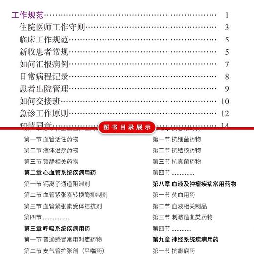 正版 协和内科住院医师手册 第3三版+临床用药速查手册全套指南实用内科学新查房医嘱装备处方急诊规培医生值班妇科书籍规范化培训 商品图4