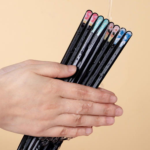 TA030103233ZZ 凤鸣朝阳合金筷10双礼盒 商品图6