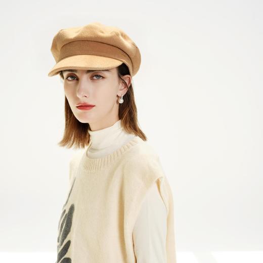 帽仕汇  绵羊毛休闲海军帽 商品图3