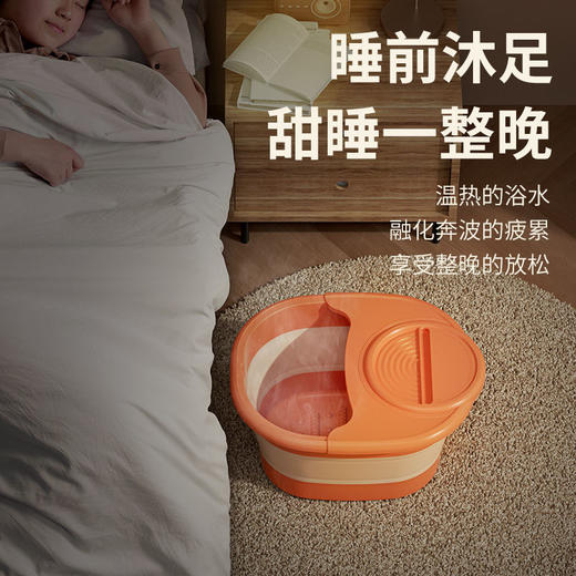 【买1送30】泡脚桶可折叠 送30包ai草包 家用洗脚盆 腿便携洗脚桶 足浴桶-pjt01 商品图1