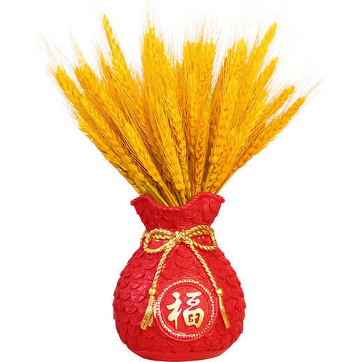 [春艺]金色麦穗干花客厅摆件仿真花麦穗大麦假花卉花篮装饰大麦开业大卖- A仓 商品图4