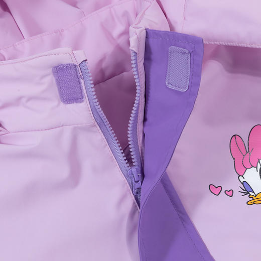 迪士尼童装女童防风防水冲锋衣秋冬新款黛丝宝宝摇粒绒两件套ZD3CS001
 商品图5