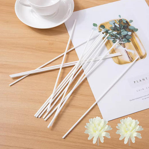 9.9元30根+2个小花香薰扩香棒夏日挥发DIY花露水加长纤维藤条 商品图4