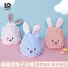 「数色可选！儿童+成人款」干发帽可爱卡通兔子浴帽吸水珊瑚绒儿童擦头发毛巾包头干发巾居家布艺 商品缩略图0