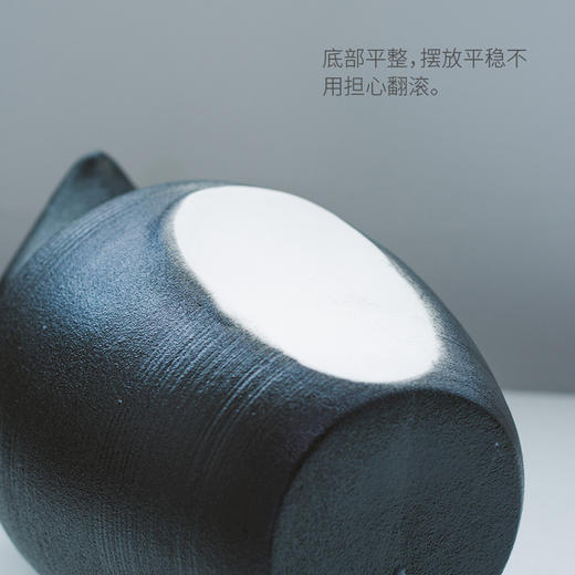 陶瓷开口流水罐循环装饰上水培阳台花园造景传统中式国风摆件 商品图3